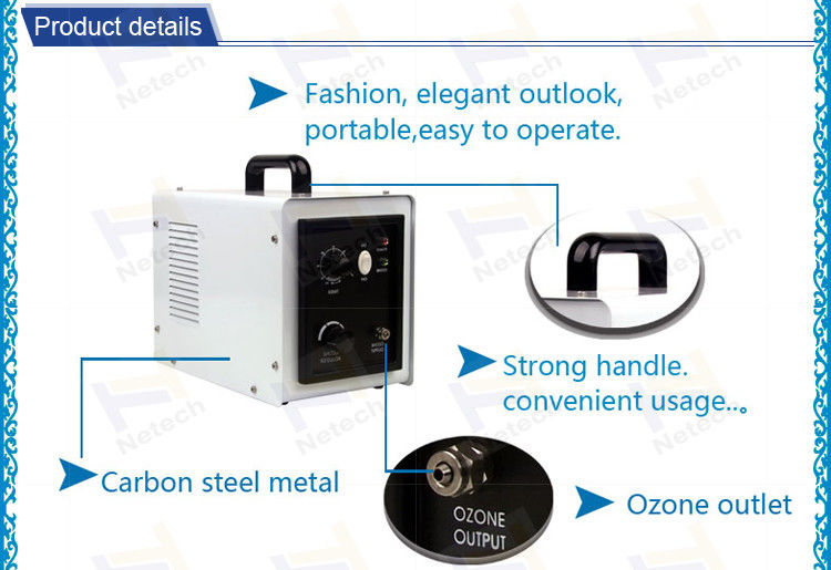 Corona discharge Household Ozone Generator , air purification For Washing