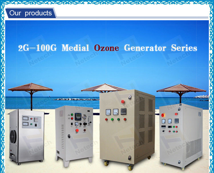 Industrial aquaculture ozone generator 15g for fish farming with PSA oxygen concentrator